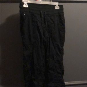 North face pants similar to lululemon studio